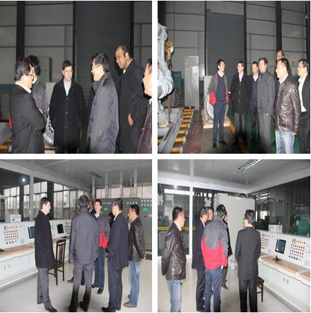 康明斯發(fā)電機組事業(yè)部副總裁蒞臨星光指導工作1